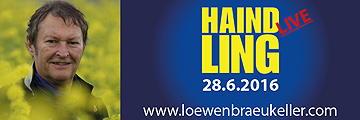HAINDLING live „Bayern des samma mia!“ Ein einmaliges Konzertereignis mit dem einzigartigen Künstler Hans-Jürgen Buchner und seiner Band „Haindling“ veranstalten die Filser-Buam am 28.6.2016 im Löwenbräukeller (©Fto: Veranstalter)